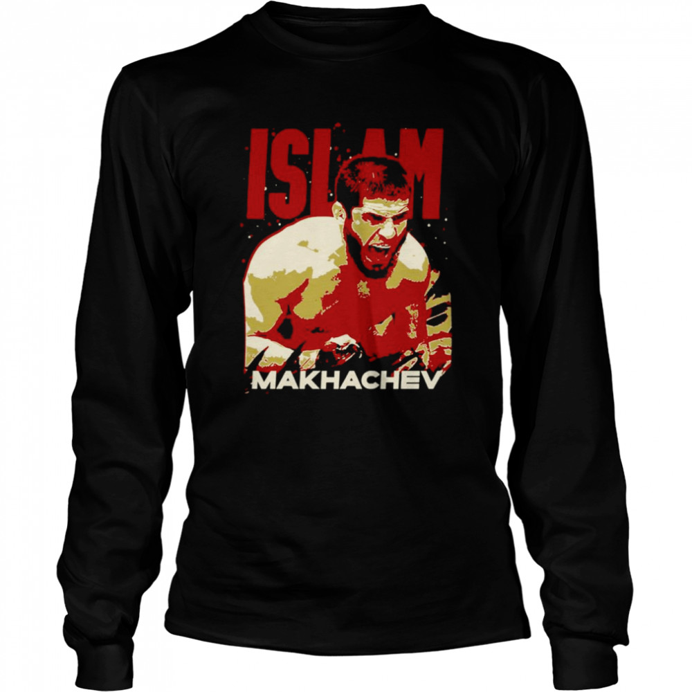 Professtional Ufc Fighter Islam Makhachev shirt Long Sleeved T-shirt