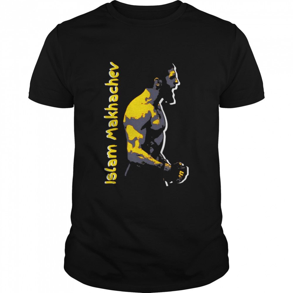 Yellow Design Ufc Fighter Islam Makhachev shirt Classic Men's T-shirt