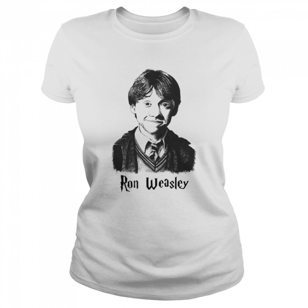 Ron Weasley Cute Portrait Harry Potter Fanart shirt Classic Women's T-shirt