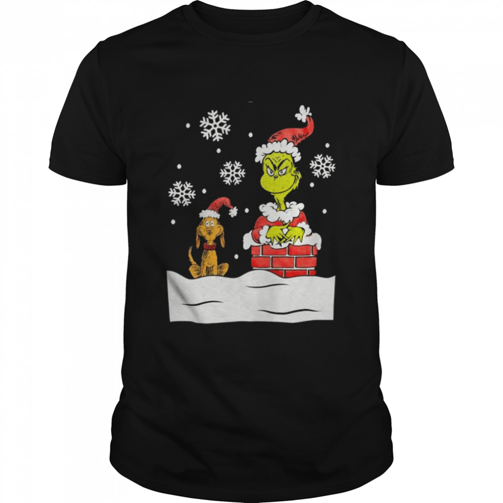 The Grinch And Max Chimneys Christmas 2022 shirt