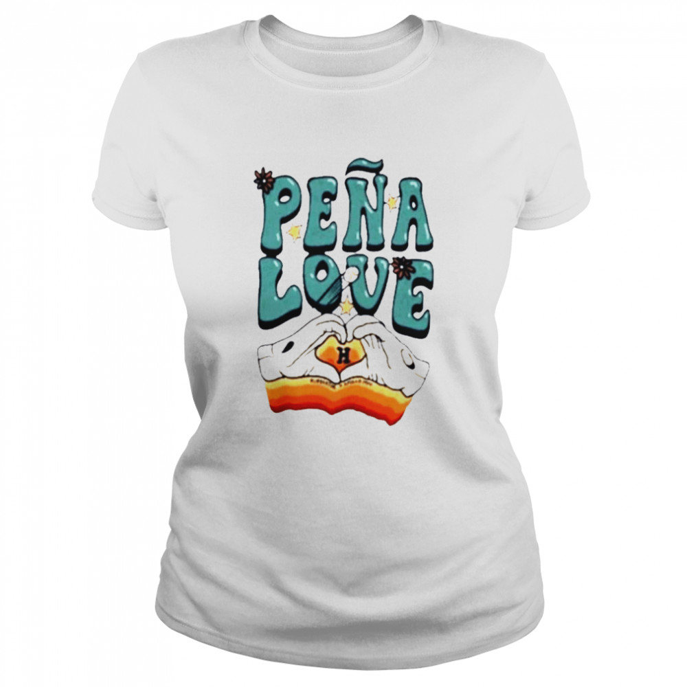 LuminousInkGoods Jeremy Pena Shirt, Jeremy Pena Love Sweatshirt, Pena Love Shirt, Jeremy Peña Houston Baseball World Series 2022 Shirt Unisex, Hoodie