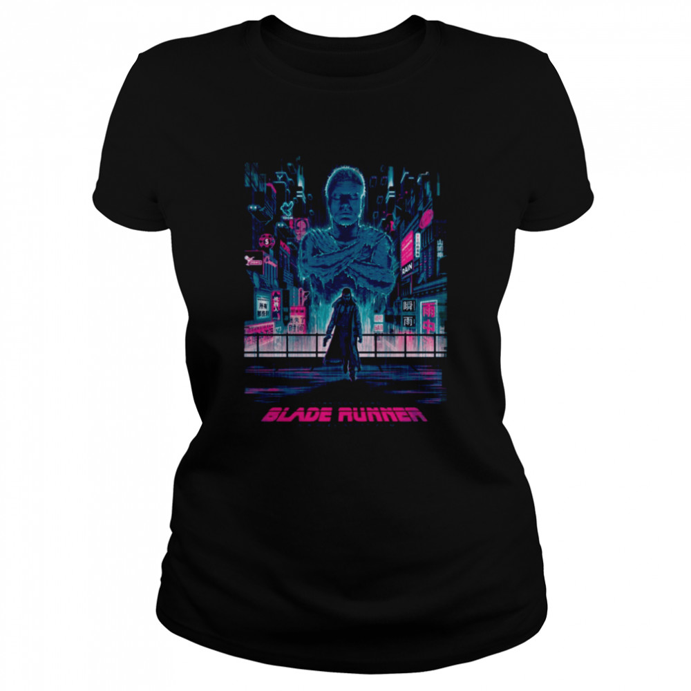 Geometric Design Blade Runner 1982 shirt Classic Women's T-shirt