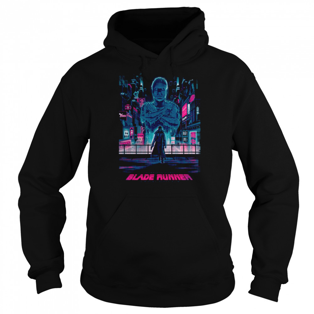 Geometric Design Blade Runner 1982 shirt Unisex Hoodie