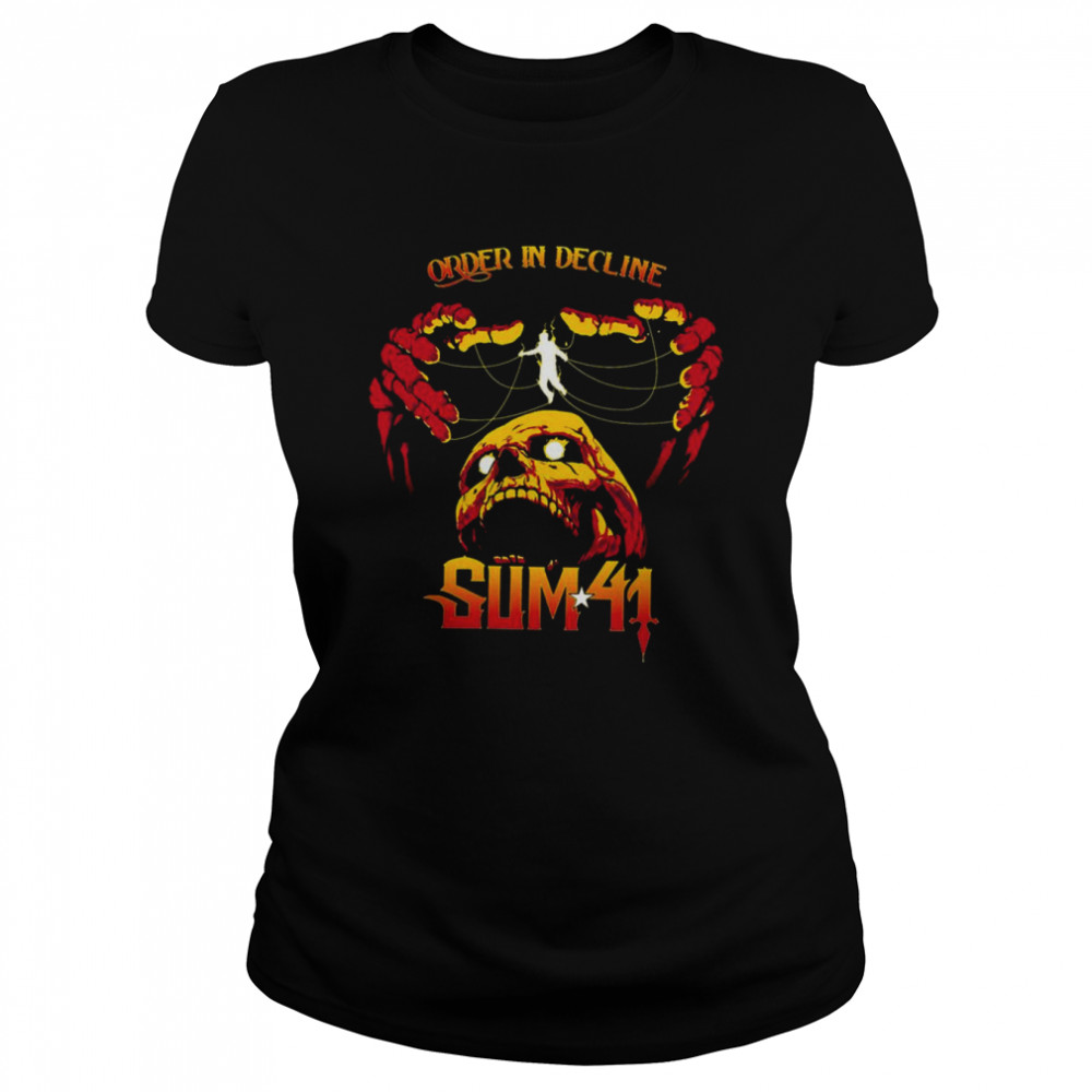 Order In Decline Sum 41 Band shirt Classic Women's T-shirt