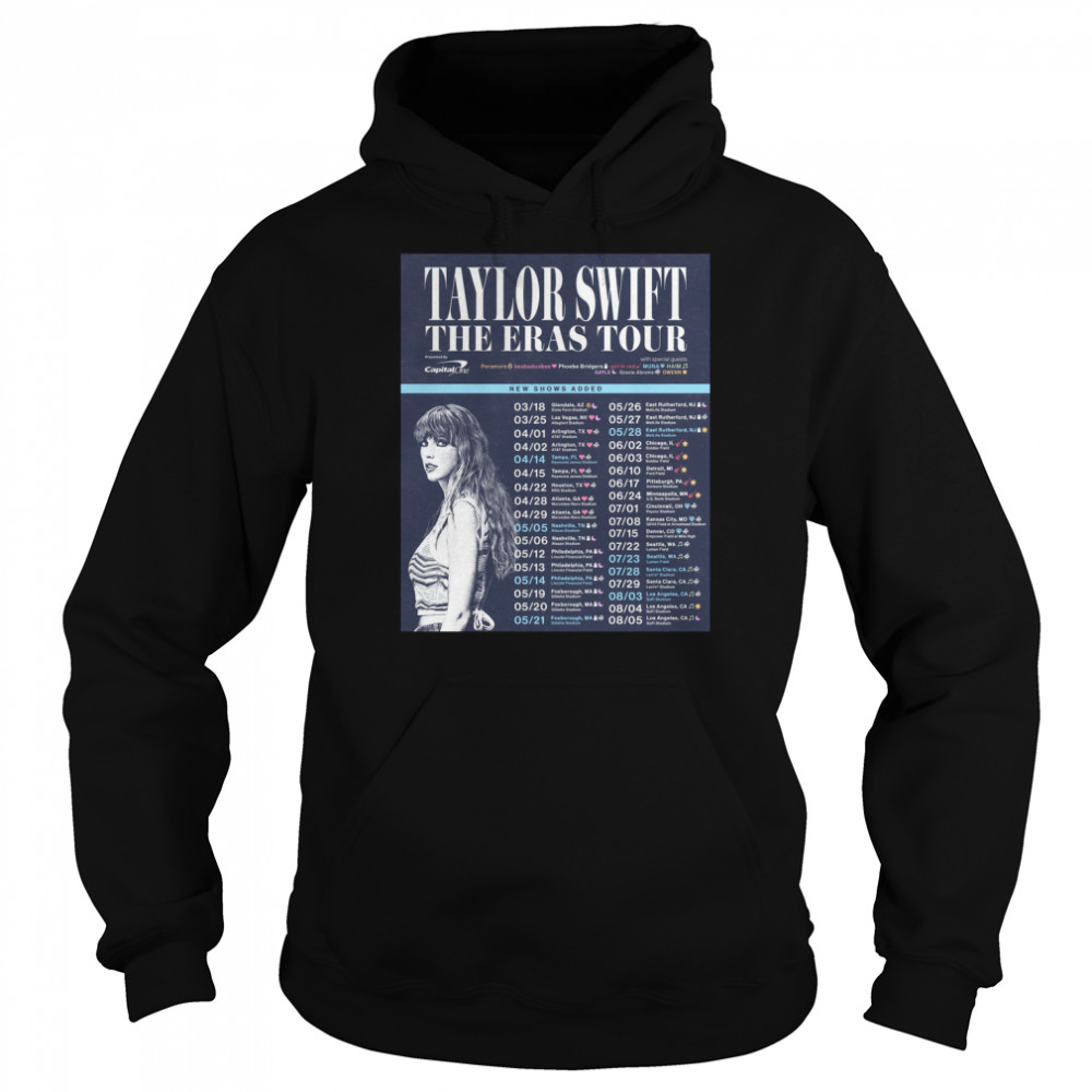 Taylor Swift The Eras International Tour Black T-Shirt – Taylor