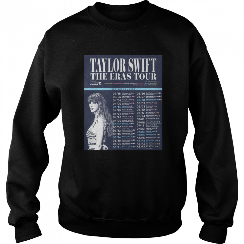 Taylor Swift The Eras Tour White T-Shirt – Taylor Swift Official Store
