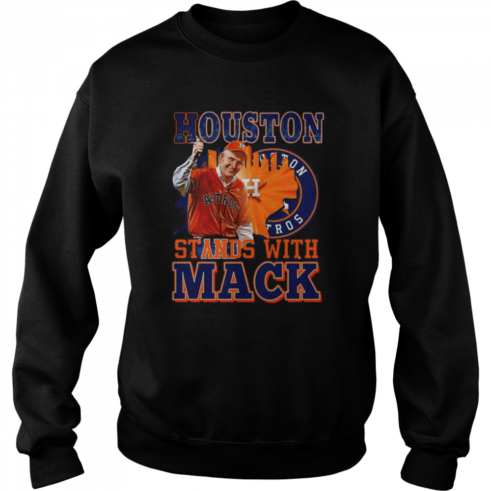2022 Mattress Mack Houston Stands With Mack 2022 shirt Unisex Sweatshirt