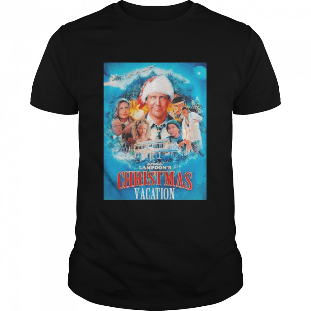 National lampoon’s christmas vacation Chevy Chase Christmas t-shirt
