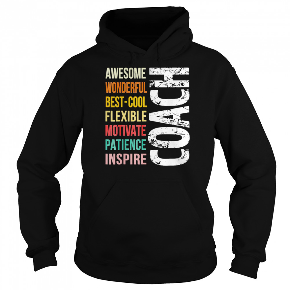 coach Thank You Gift Awesome shirt Unisex Hoodie