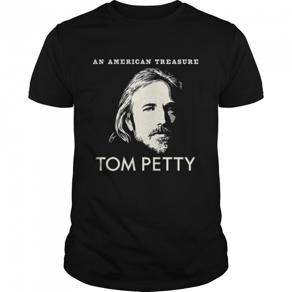 An American Treasure Tom Petty Logo shirt