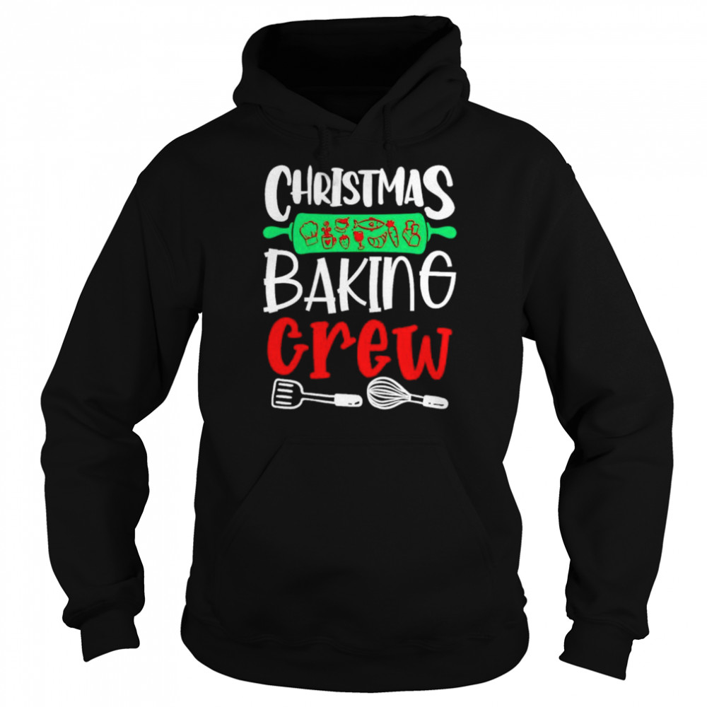 christmas baking crew Merry Christmas shirt Unisex Hoodie