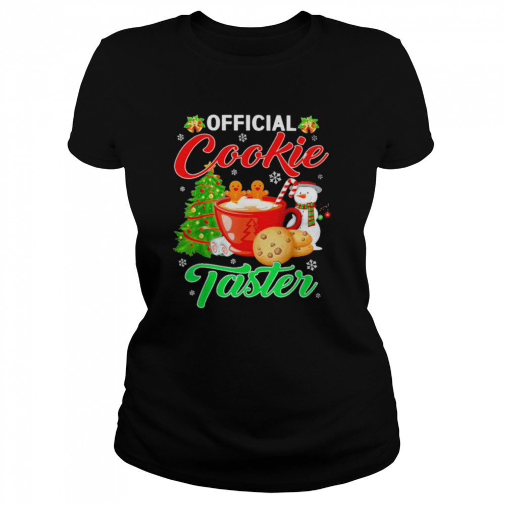 Cookie tester Christmas shirt Classic Women's T-shirt
