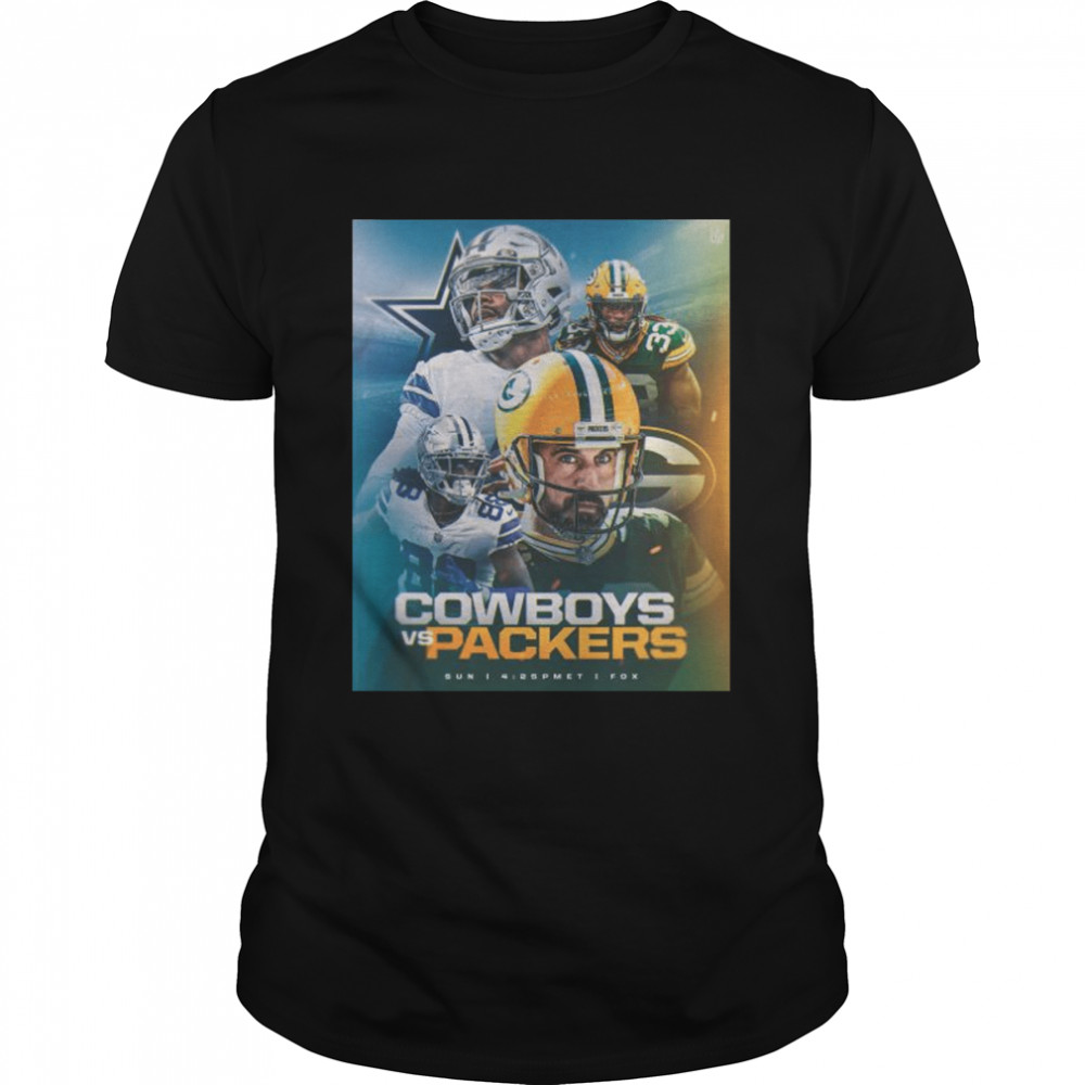 Cowboys vs Packers NFL 2022 kickoff matchup shirt Classic Men's T-shirt