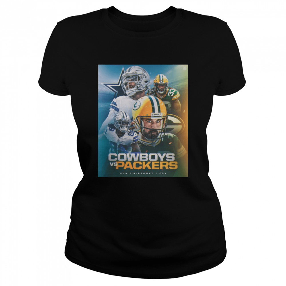 Cowboys vs Packers NFL 2022 kickoff matchup shirt Classic Women's T-shirt