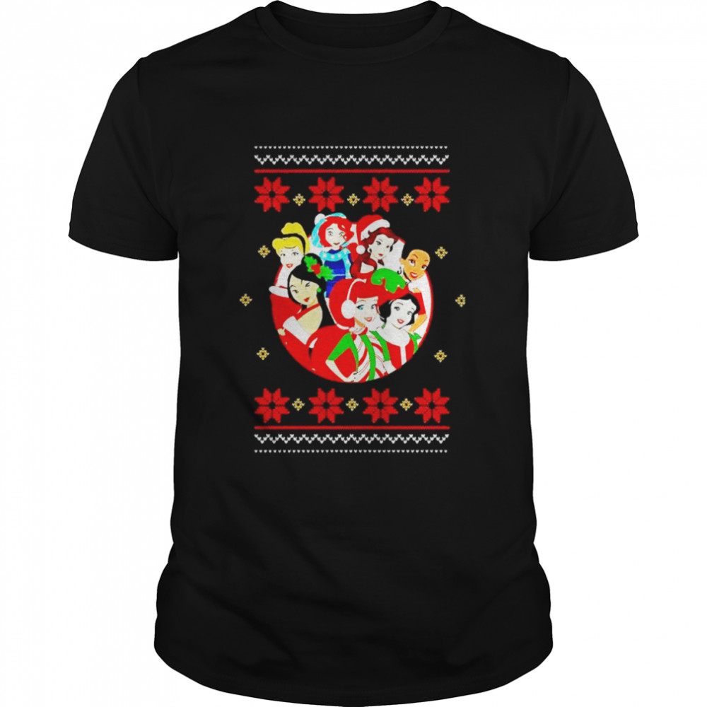 Disney Princess 2022 Ugly Christmas sweater Classic Men's T-shirt