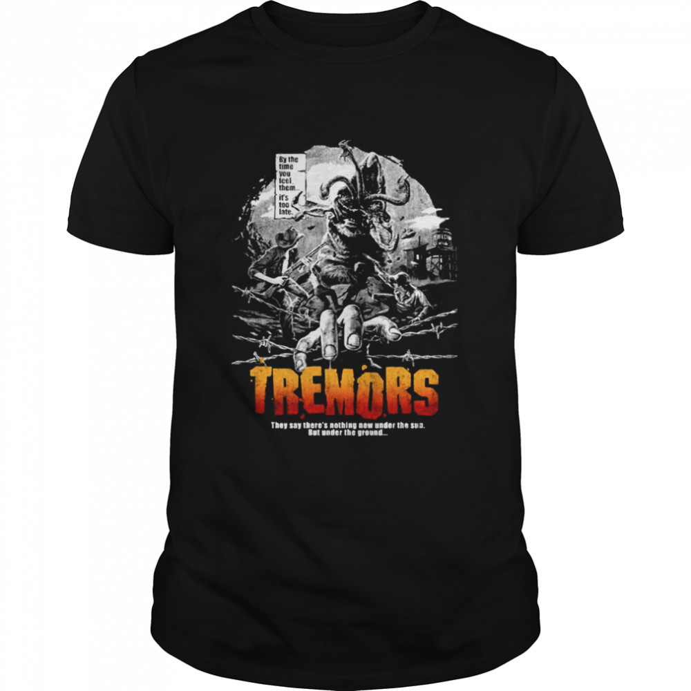 Graboids Comedy Horror Deisgn Tremors shirt