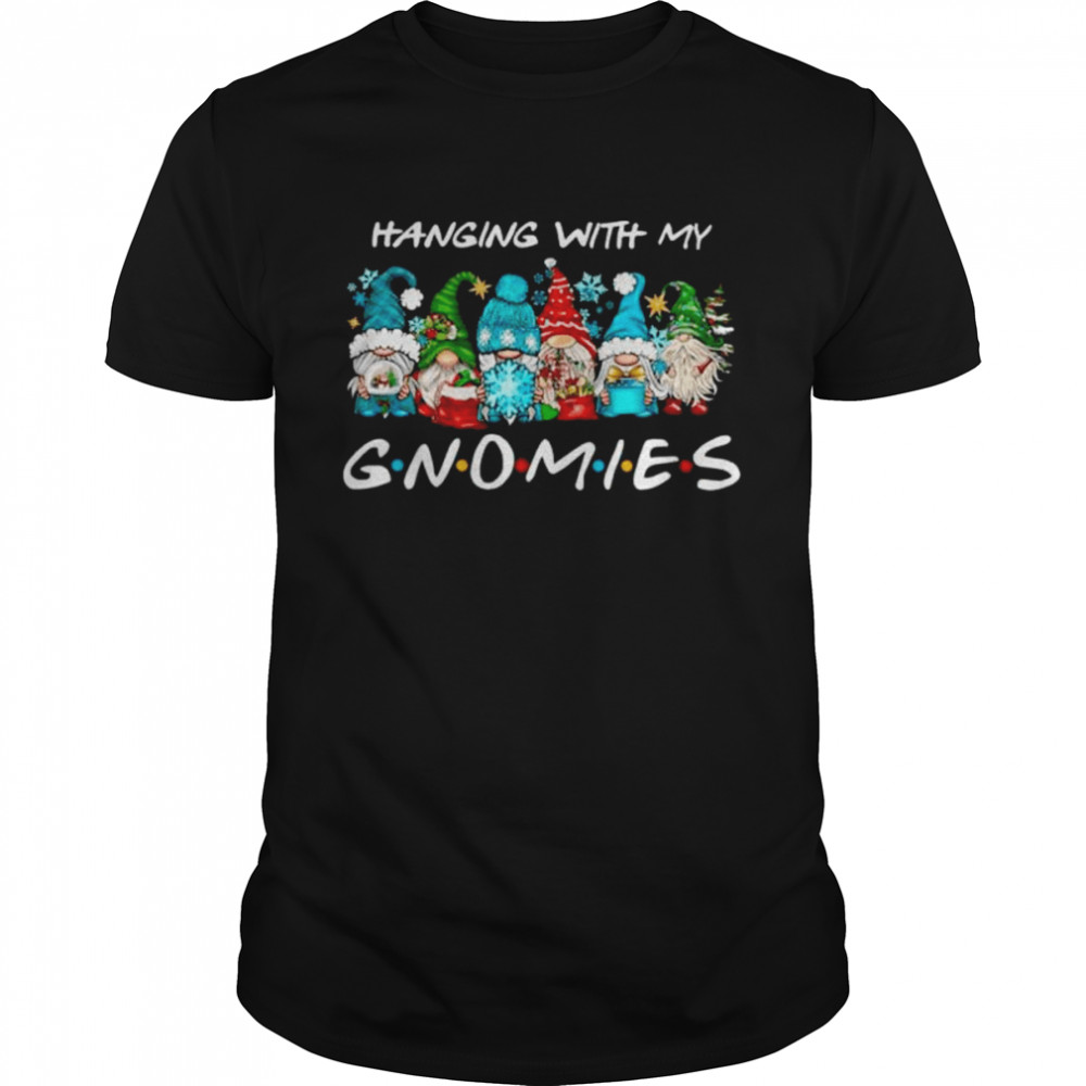 Hanging with my Gnomies 2022 Merry Christmas sweater Classic Men's T-shirt