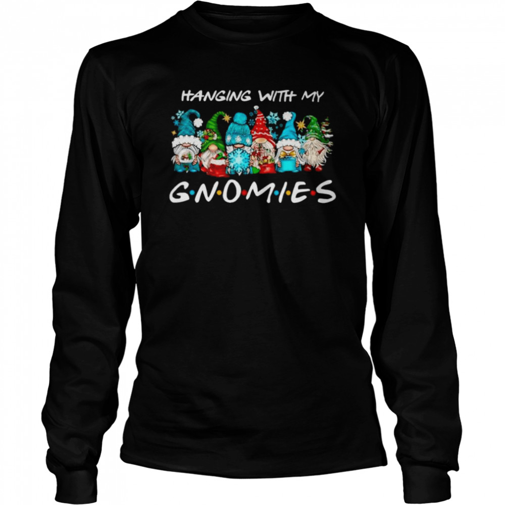 Hanging with my Gnomies 2022 Merry Christmas sweater Long Sleeved T-shirt