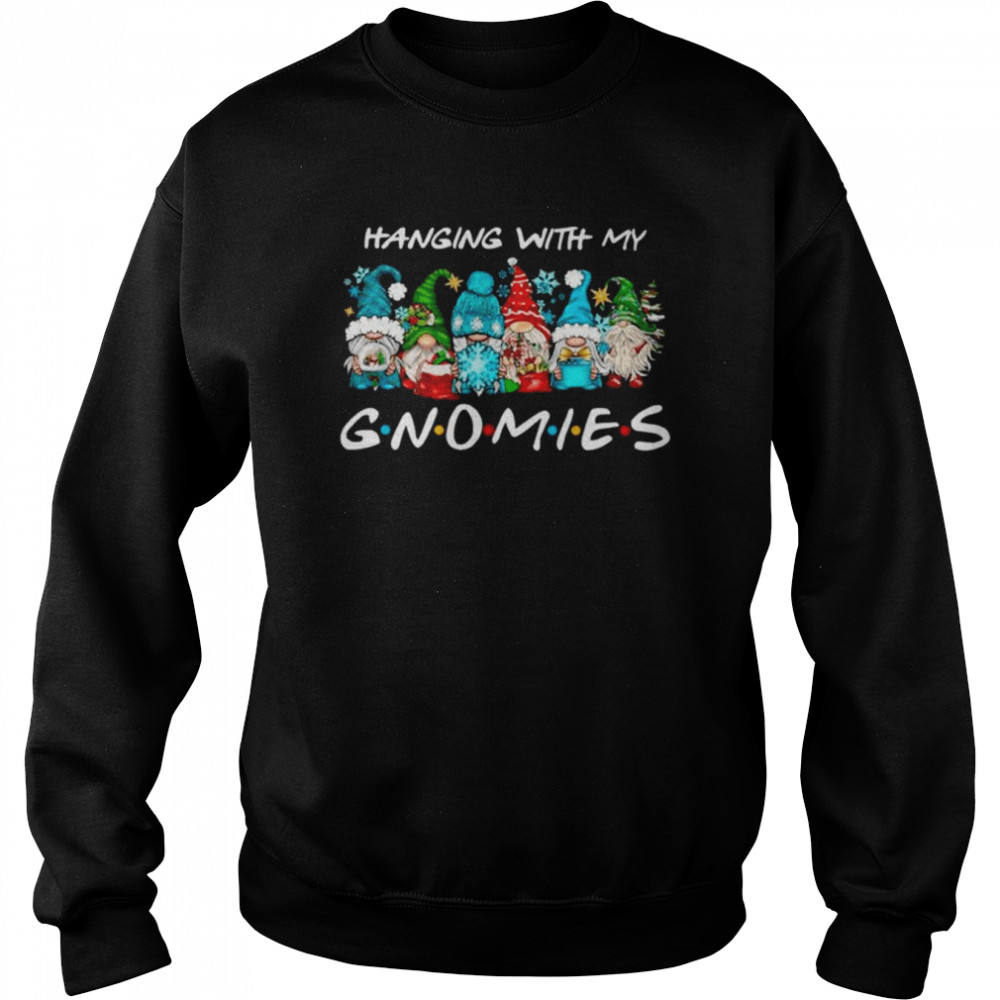 Hanging with my Gnomies 2022 Merry Christmas sweater Unisex Sweatshirt