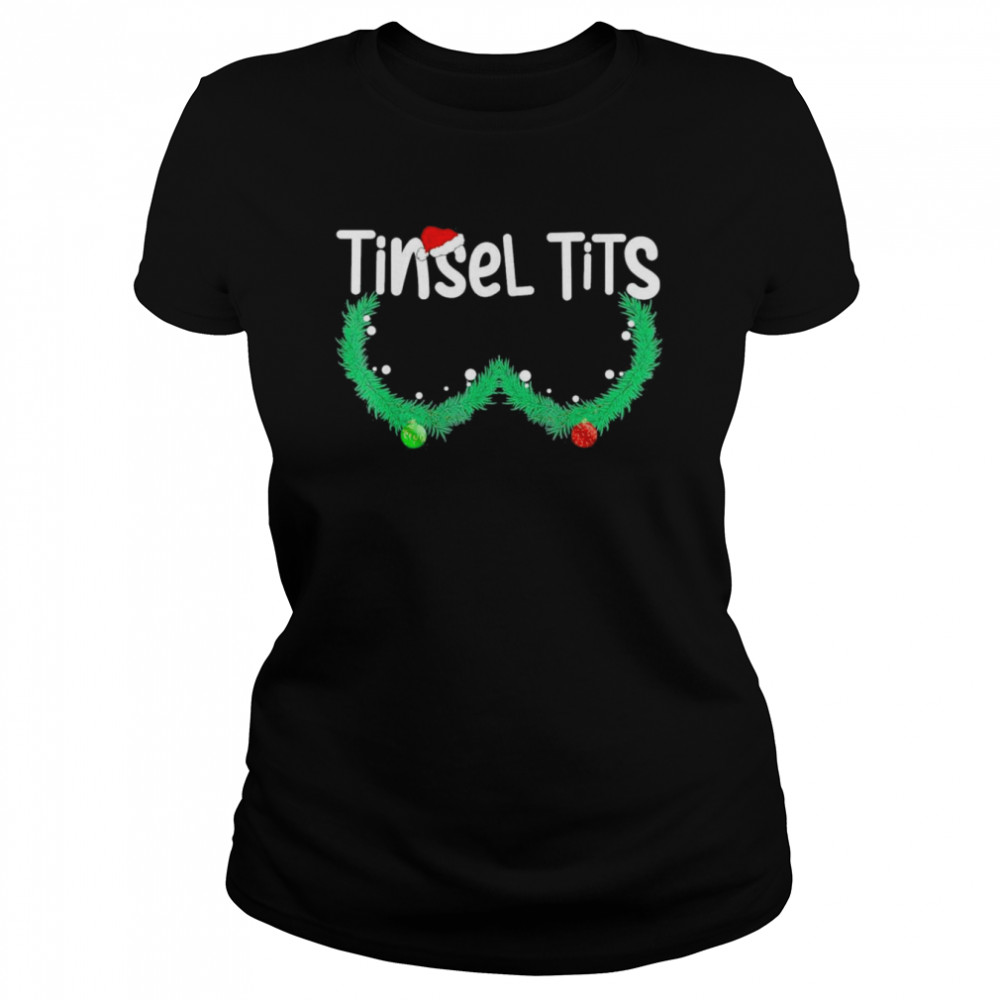 Jingle Balls Tinsel Tits Christmas Matching Couple Chestnuts shirt Classic Women's T-shirt