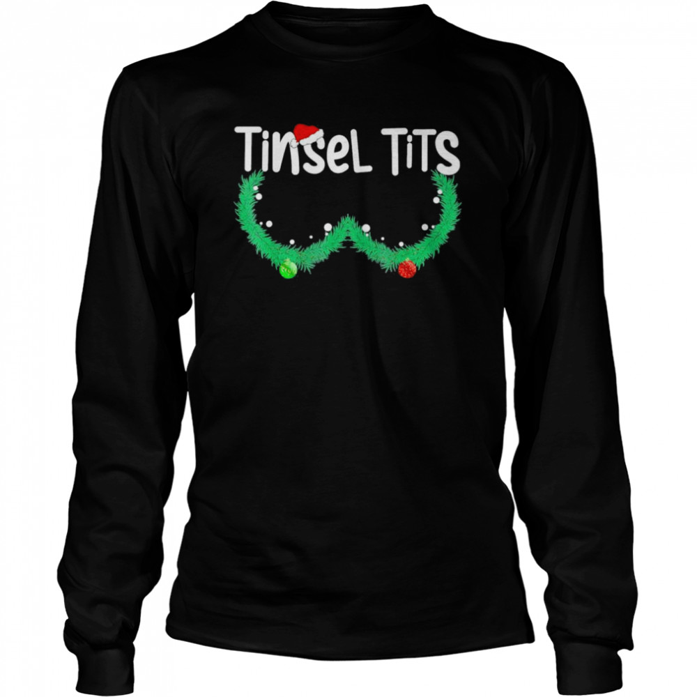 Jingle Balls Tinsel Tits Christmas Matching Couple Chestnuts shirt Long Sleeved T-shirt