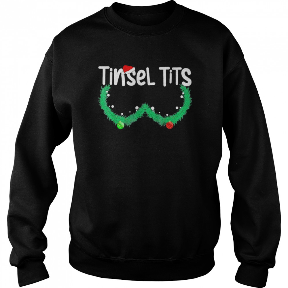 Jingle Balls Tinsel Tits Christmas Matching Couple Chestnuts shirt Unisex Sweatshirt