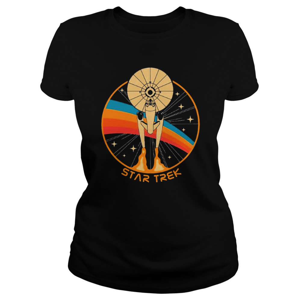Logo Design Star Trek Space Ship shirt Classic Women's T-shirt
