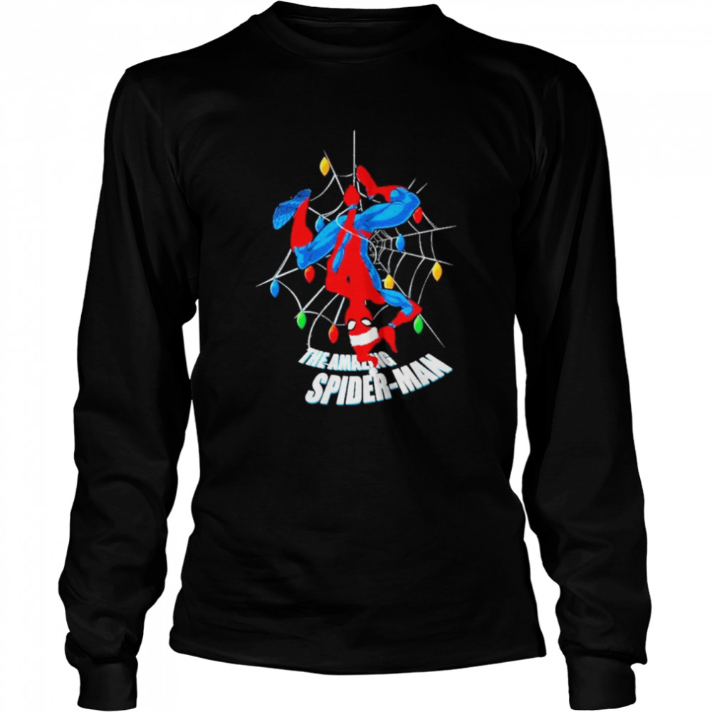 The amazing spider man Christmas 2022 ugly Christmas sweater Long Sleeved T-shirt