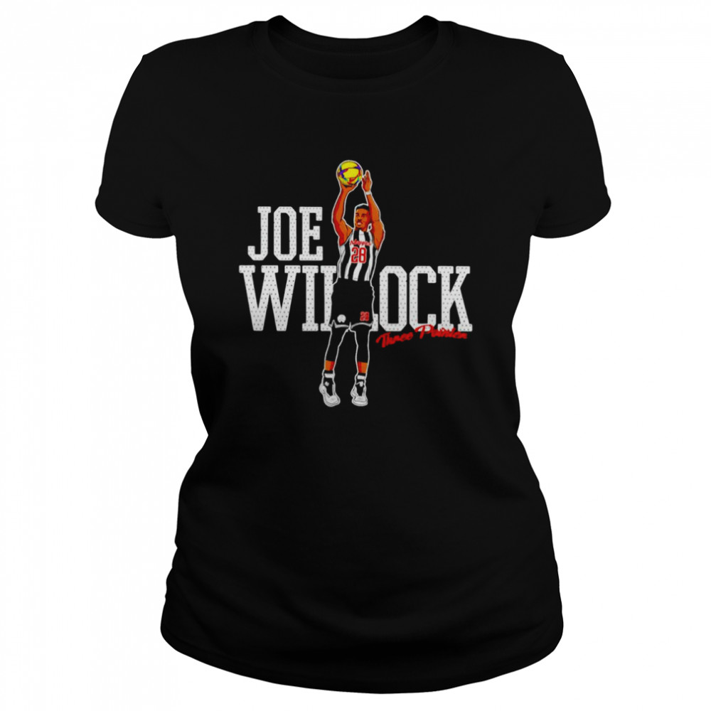 Joe Willock Three Pointer signature shirt Classic Women's T-shirt