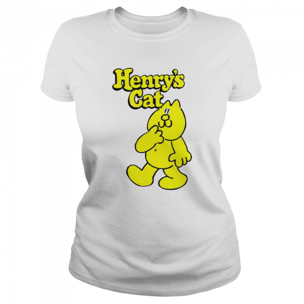 henry's cat t shirt