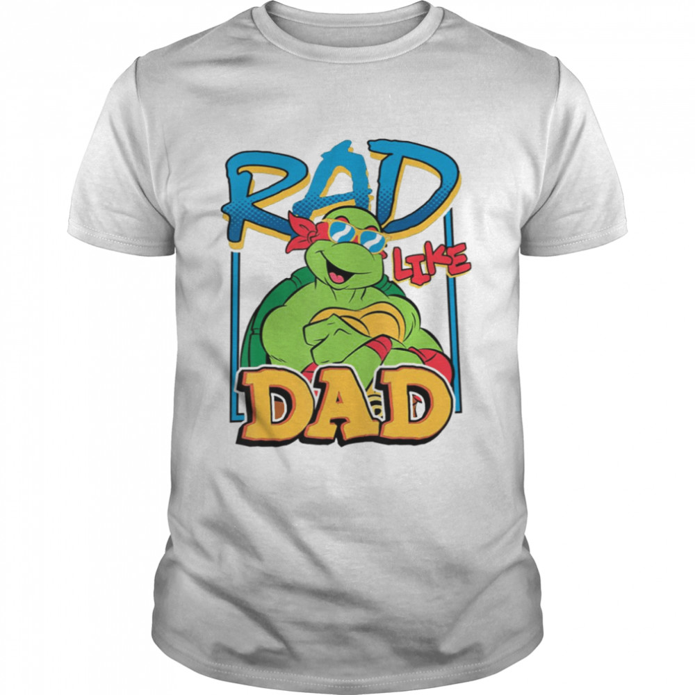 ninja turtle dad shirt