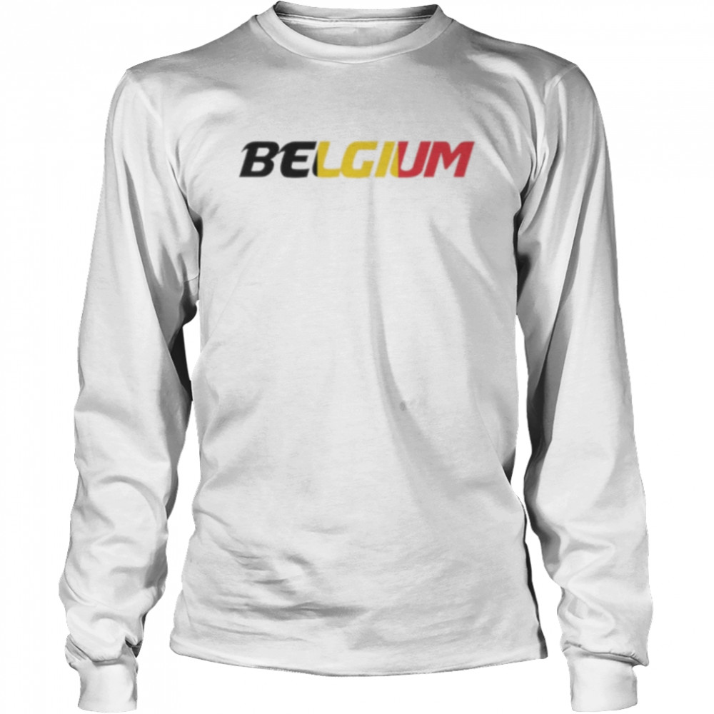 Belgium world cup 2022 shirts Long Sleeved T-shirt