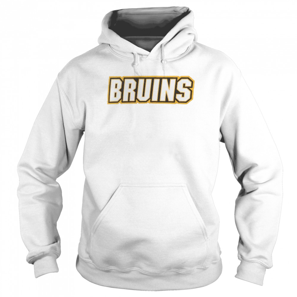 Boston Bruins Team Secondary Logo T- Unisex Hoodie