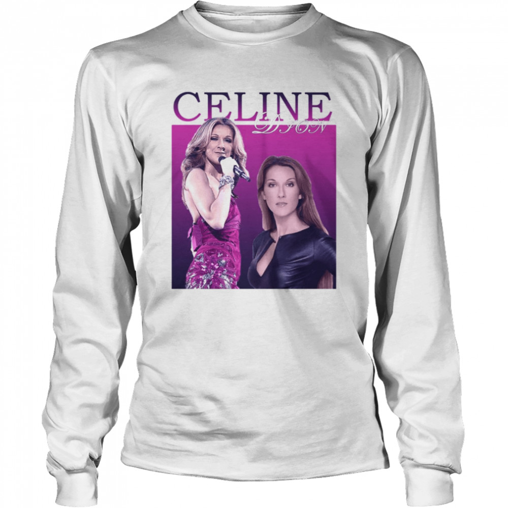 Celine Dion Vintage shirt Long Sleeved T-shirt