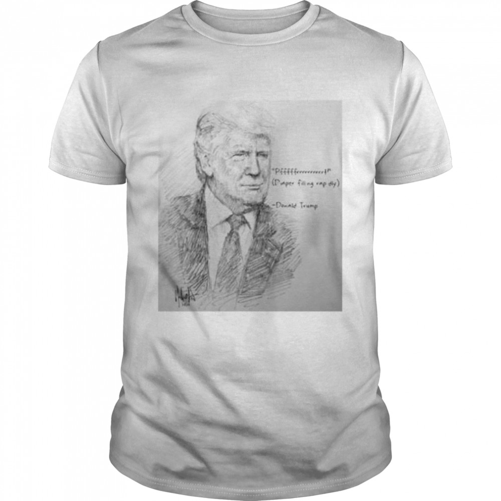 Donald Trump diaper filling rap fly shirt Classic Men's T-shirt