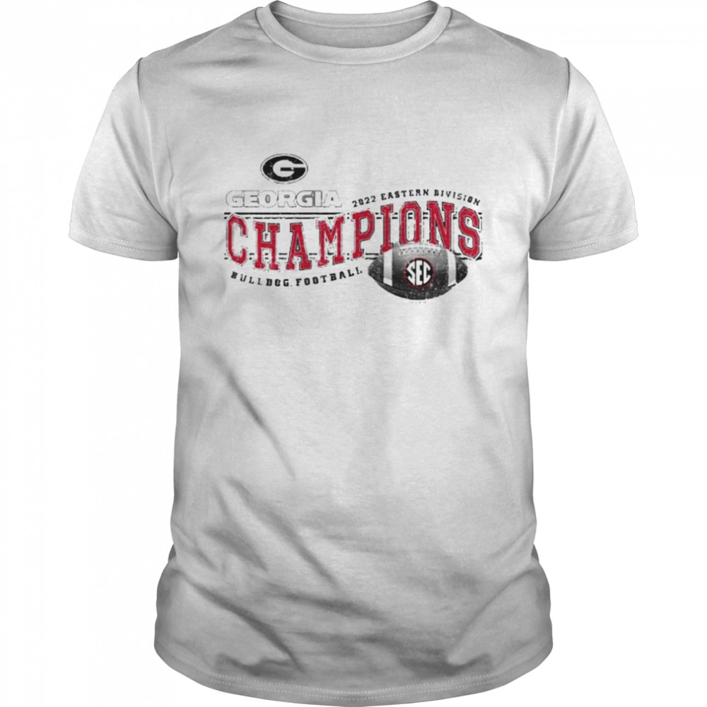 Georgia Bulldogs Football 2022 SEC East Champions T- Classic Men's T-shirt
