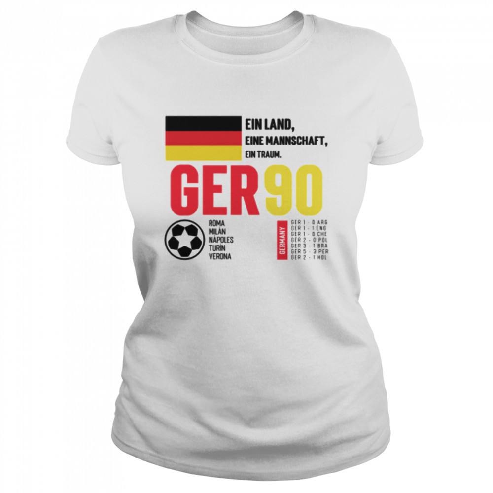 Germany Ein Land World Cup Qatar 2022 T- Classic Women's T-shirt