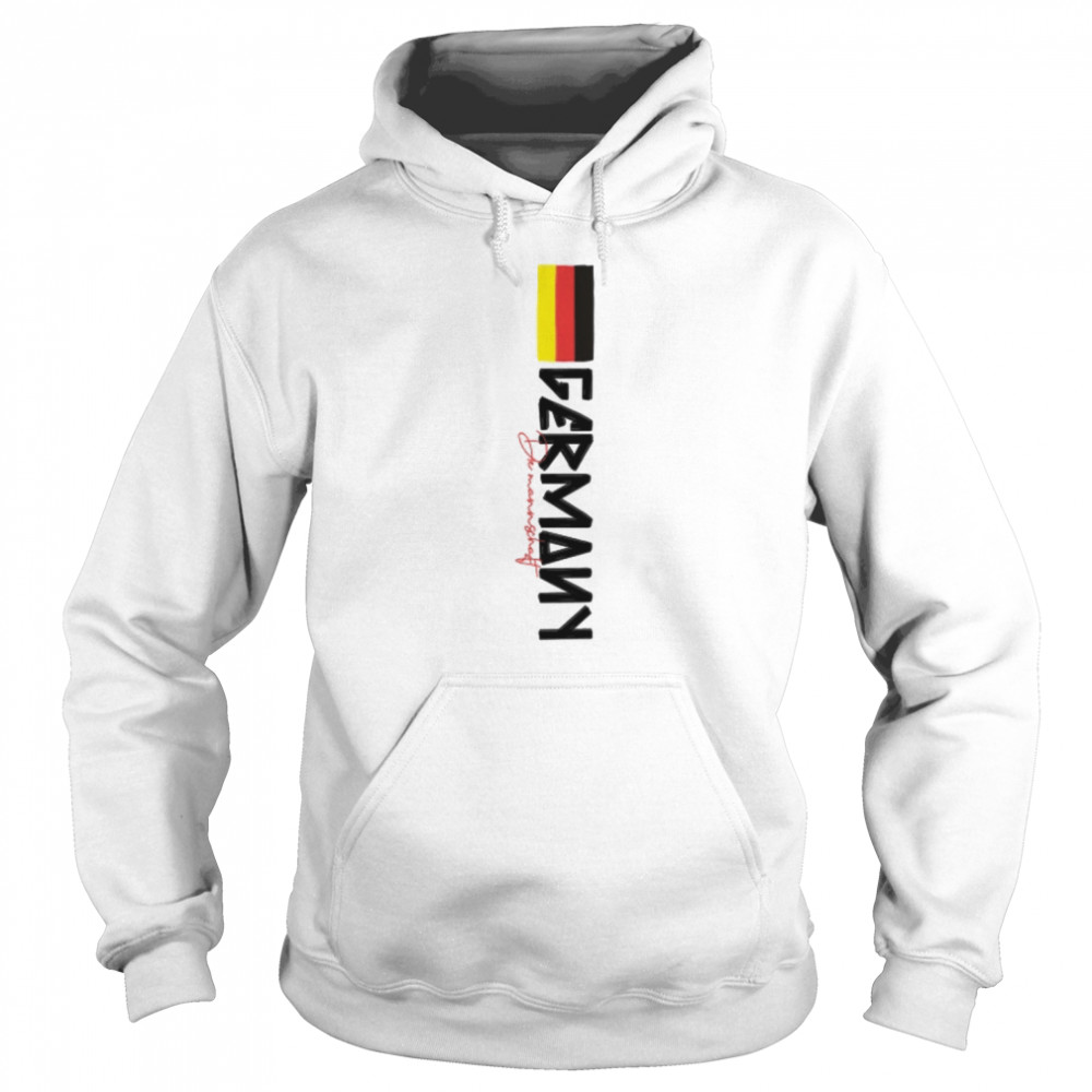Germany flag and world cup qatar 2022 T- Unisex Hoodie