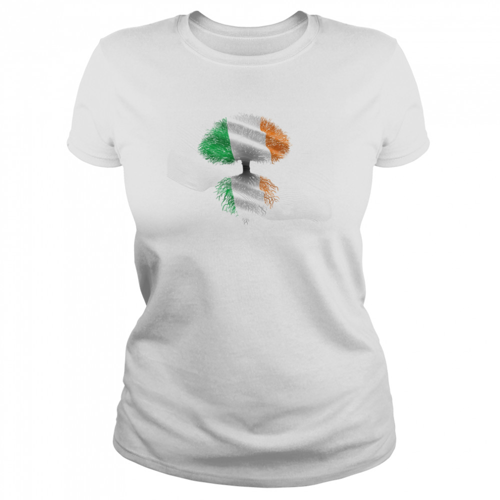 IRISH HERITAGE FLAG MULTI USE TEXTLESS shirt Classic Women's T-shirt