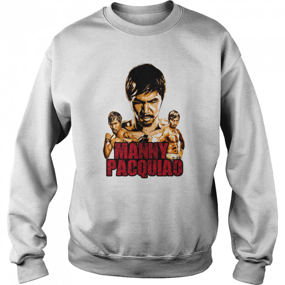 Portrait Fanart Boxing Manny Pacquiao shirt Unisex Sweatshirt