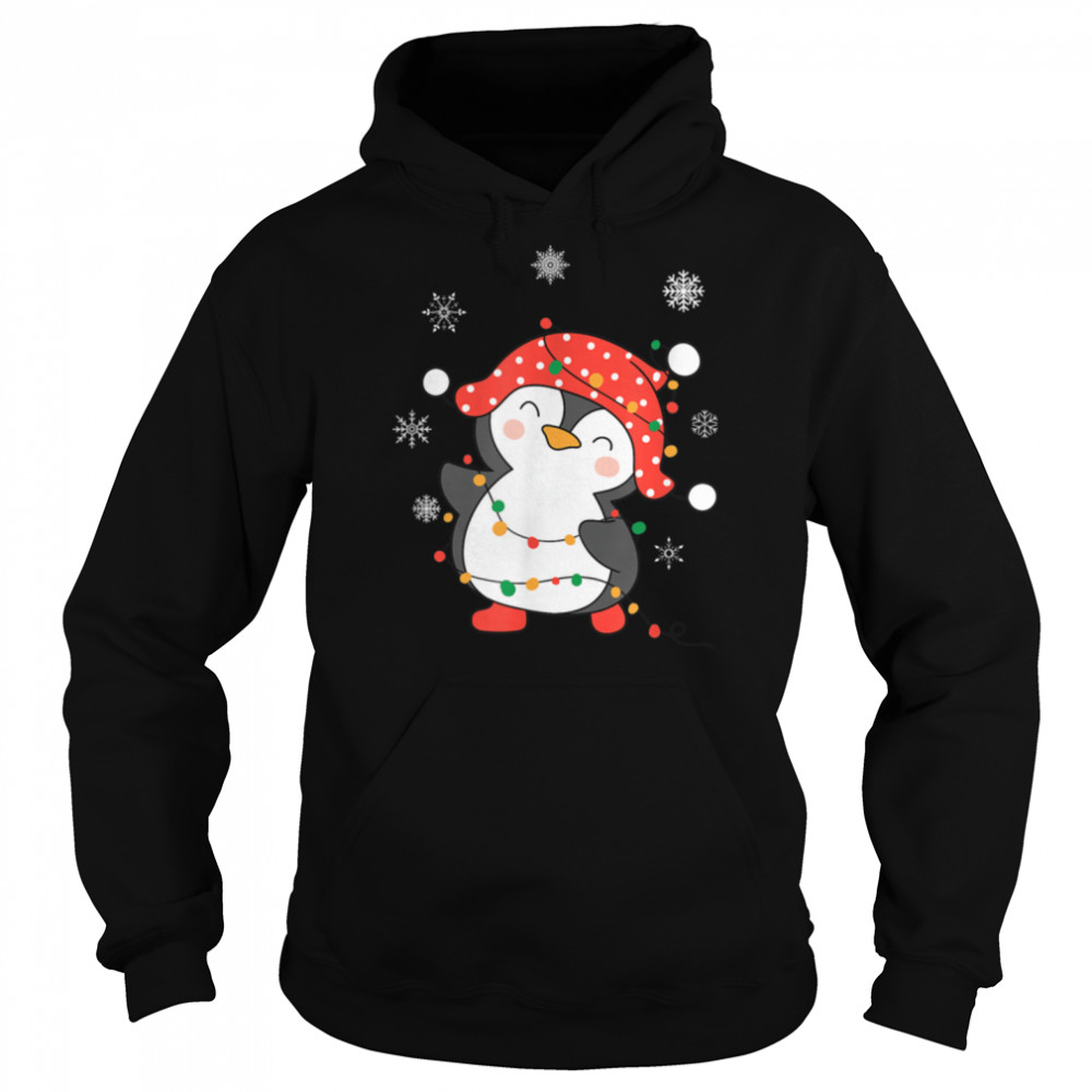 Christmas Penguin Xmas Graphic Casual Holiday T- B0BN1LC6Z5 Unisex Hoodie