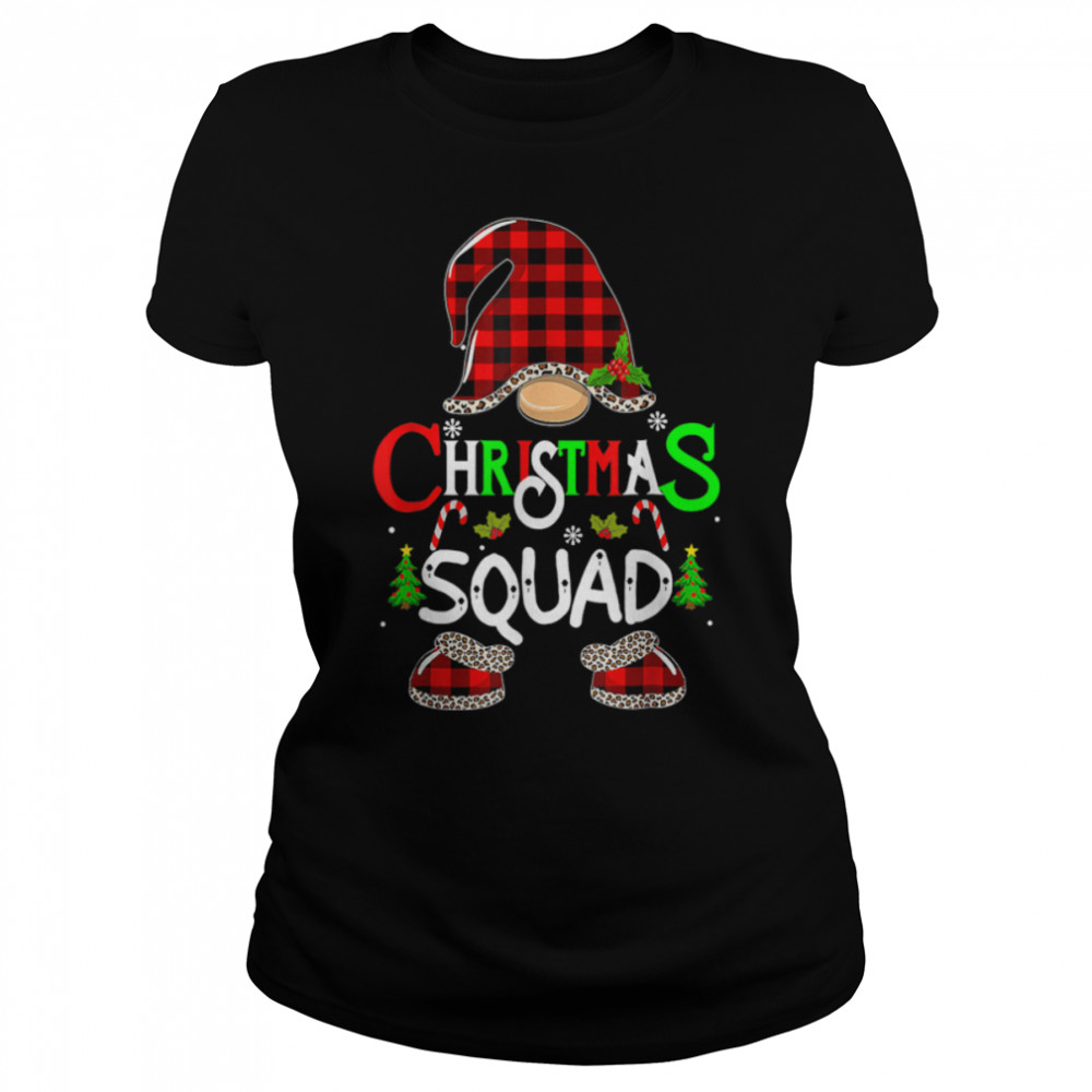 Christmas Squad Gnome Matching Family Christmas Funny T- B0BN1KNDRZ Classic Women's T-shirt