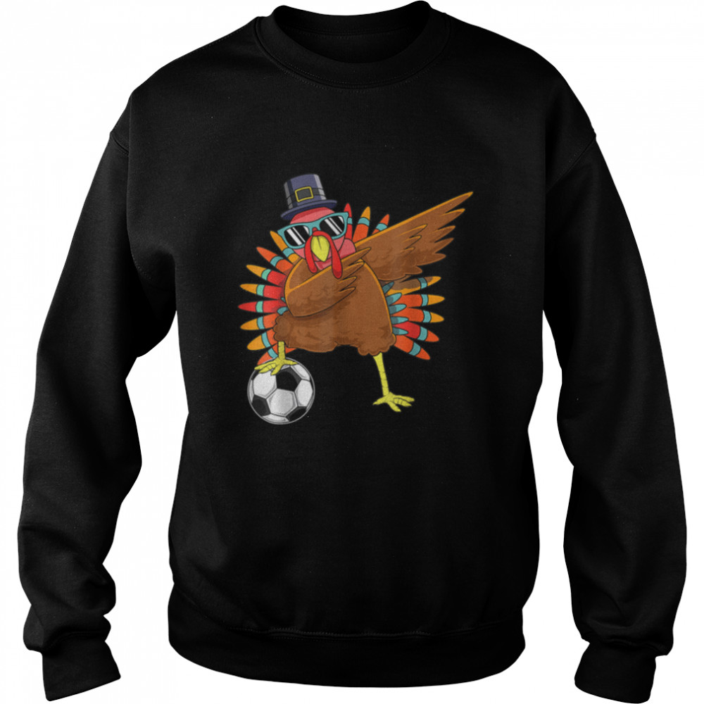 Cute Funny Soccer Thanksgiving Dabbing Turkey Dab Boys Gifts T- B0BN1F96HC Unisex Sweatshirt