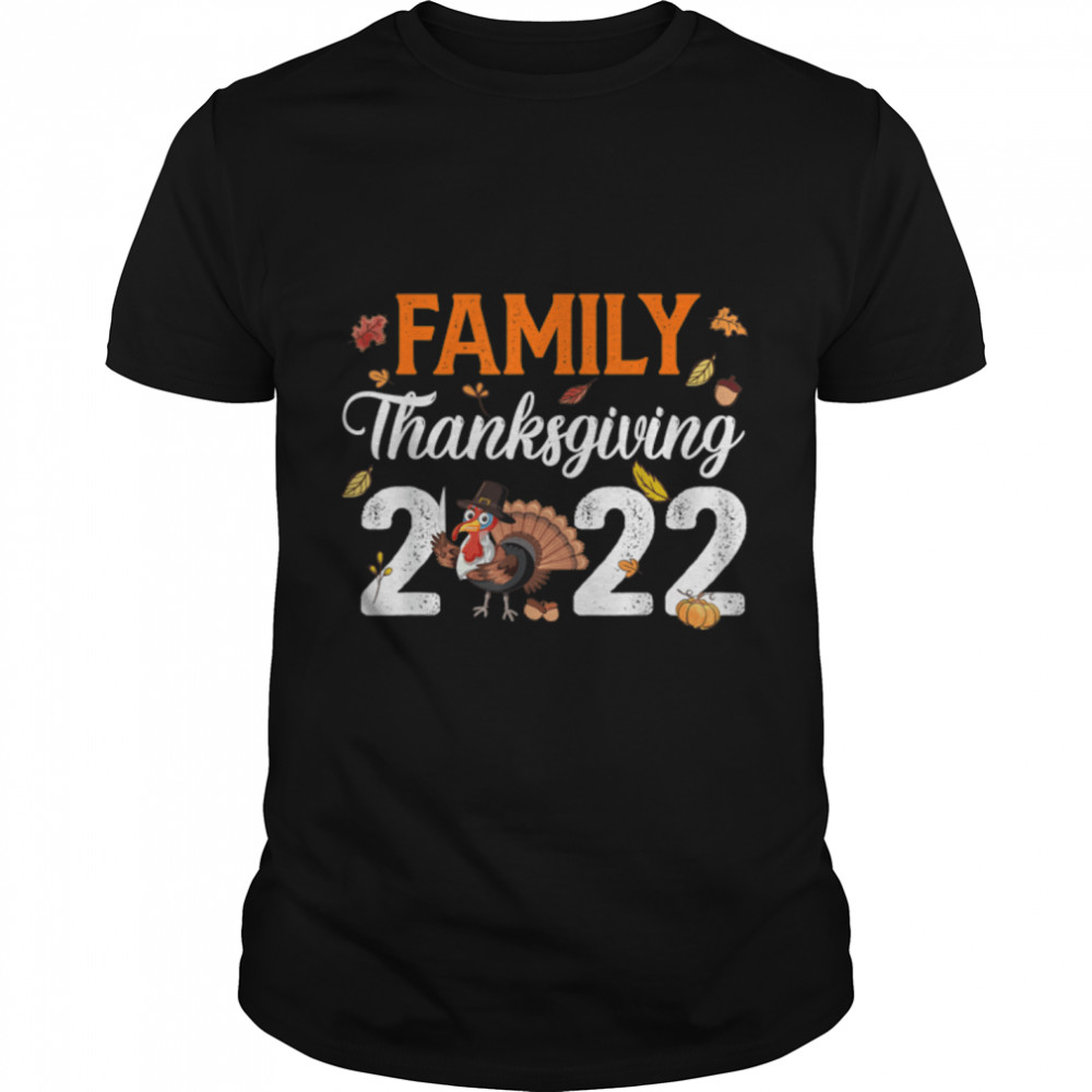 Family Thanksgiving 2022 Fall Turkey Autumn Matching Family T- B0BN1FSB29 Classic Men's T-shirt