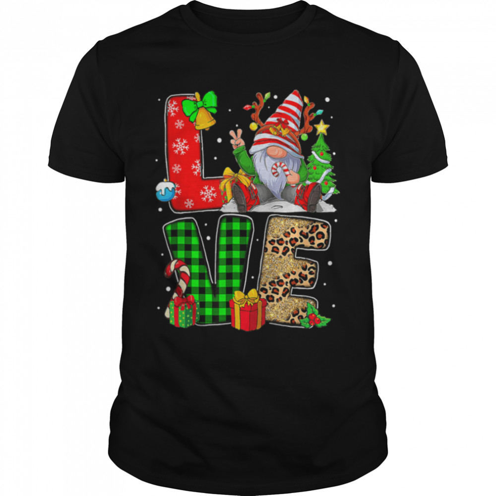 Gnome Family Christmas s For Men LOVE Gnome T- B0BN1KWLZZ Classic Men's T-shirt