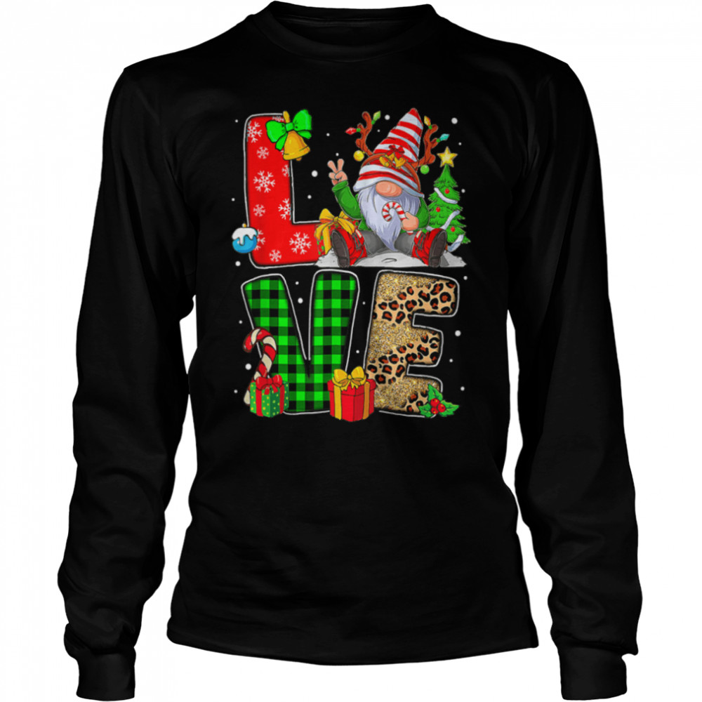Gnome Family Christmas s For Men LOVE Gnome T- B0BN1KWLZZ Long Sleeved T-shirt