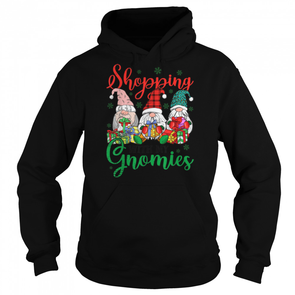 Shopping With My Gnomies Cute Xmas Gnomes Lover Christmas T- B0BN1M2V3G Unisex Hoodie