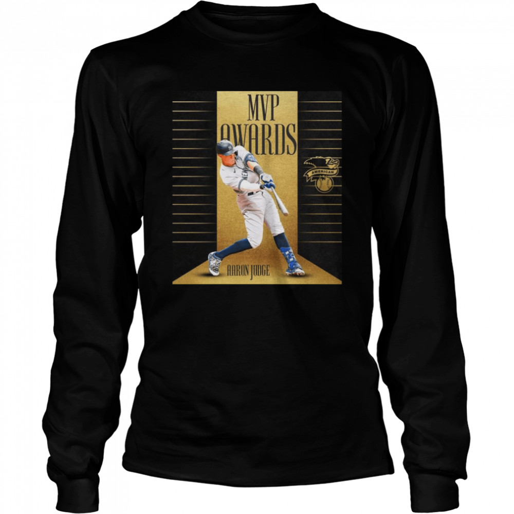 Aaron Judge AL MVP Awards  Long Sleeved T-shirt