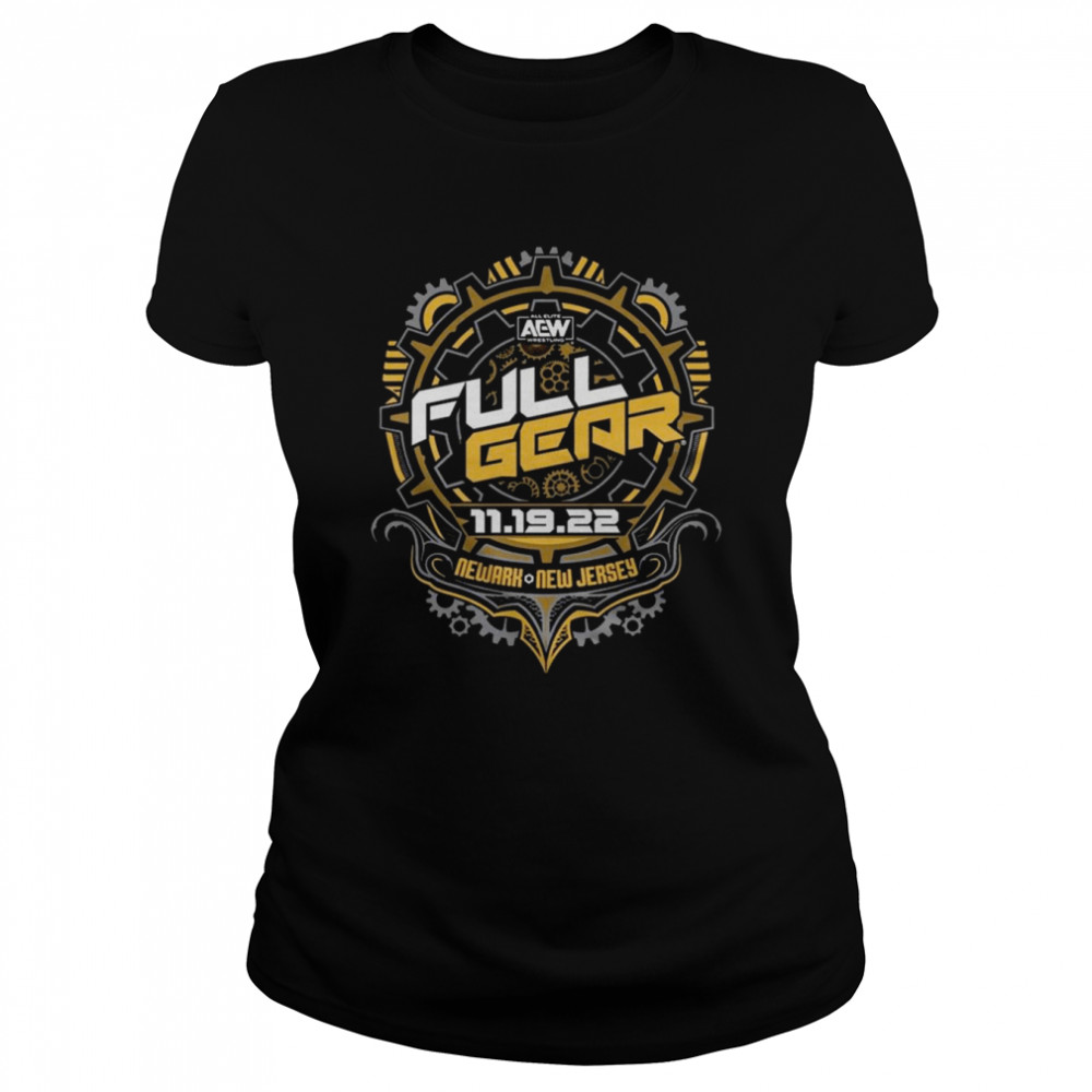 AEW Full Gear Newark New Jersey 2022 Logo  Classic Women's T-shirt