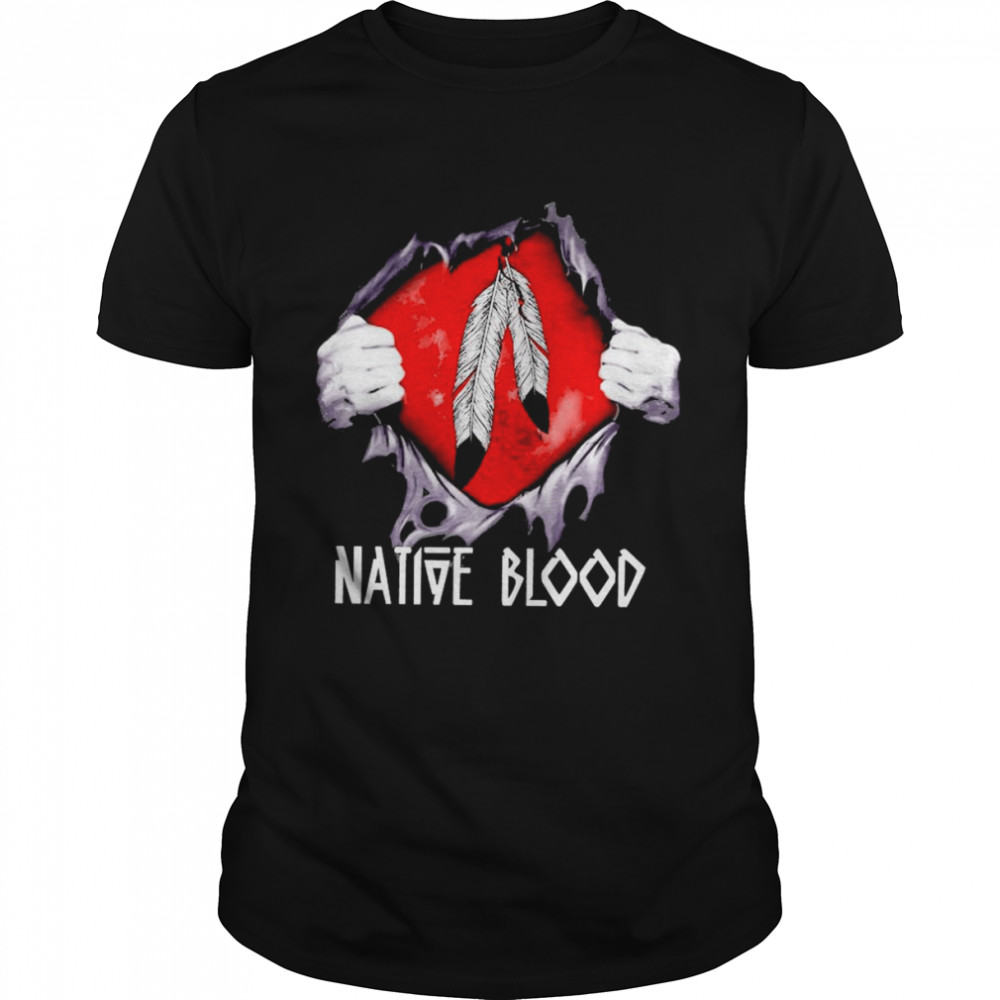 Blood Inside me Native Blood shirt Classic Men's T-shirt